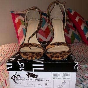 Leopard Heels